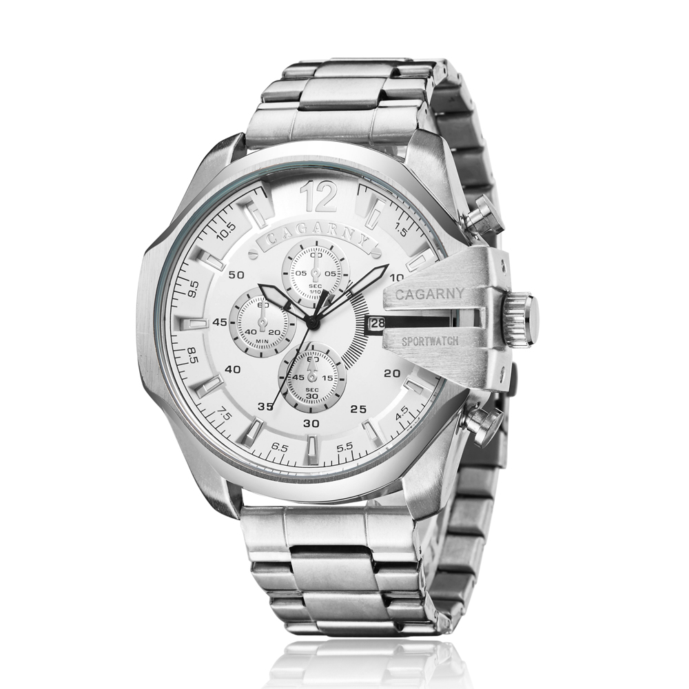 Jewelry Watches Silver - Cagarny marca de luxo à prova