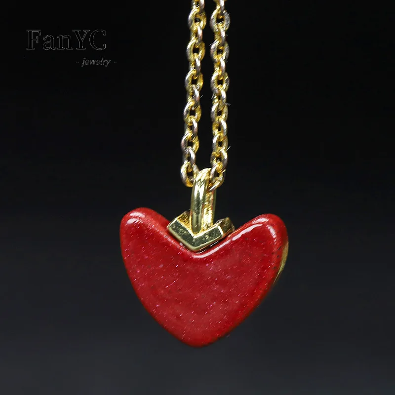 Luxury Gifts Jewelry & Watches Namfleg Mostar - Brincos e colar cinábrio naturais em