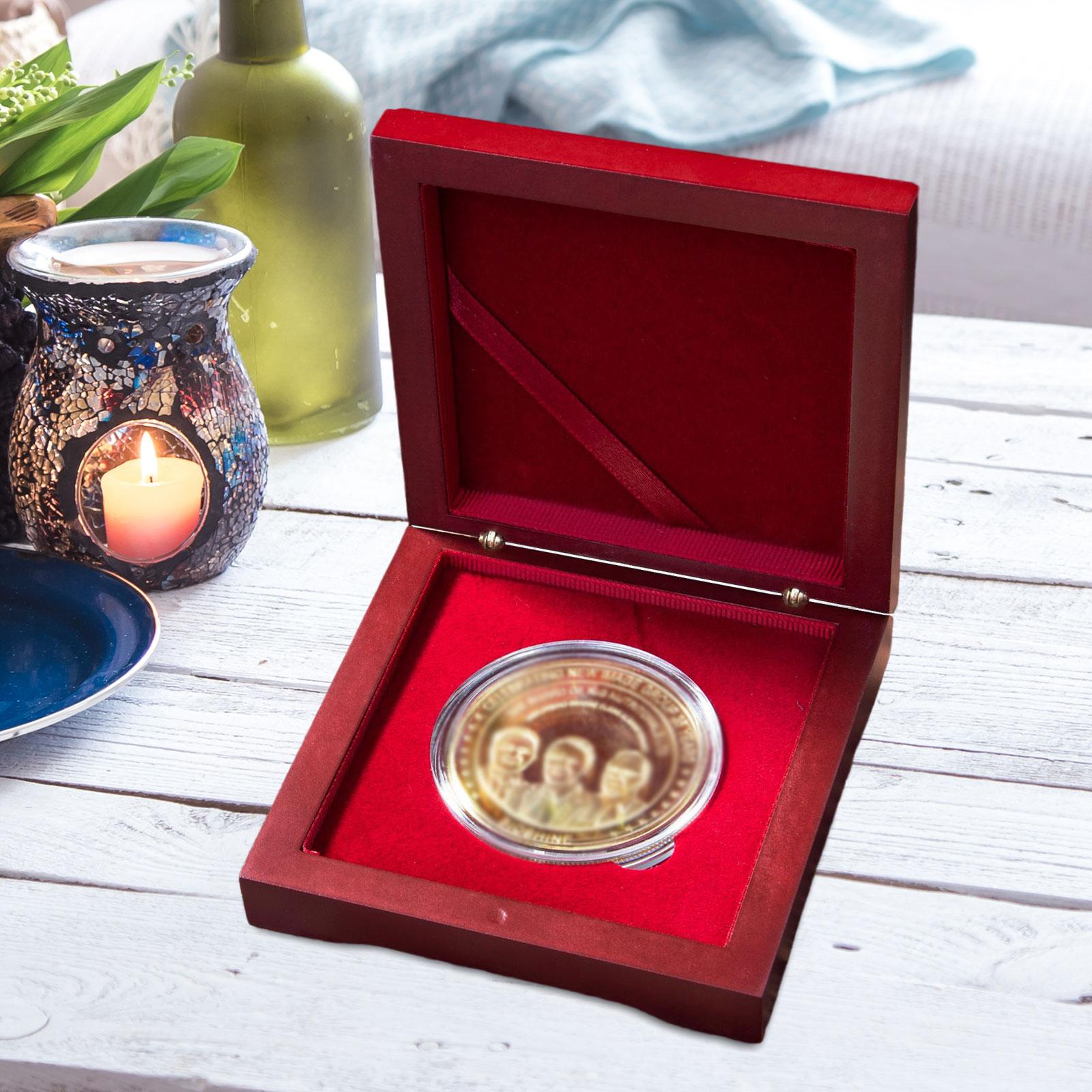 Collectors Coins Jewelry & Watches Of Smithtown - Medalha caixa de apresentação moeda titular