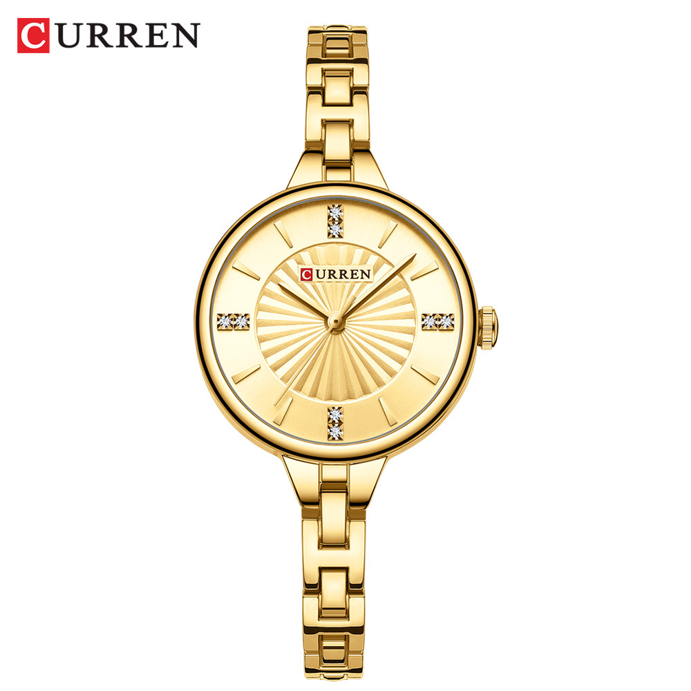 Jewelry Watches Silver - Curren 9097 marca superior relógio de