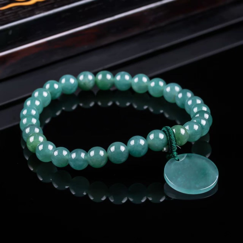 Jewelry & Watches Store - Pulseira de Tricô Manual com Contas