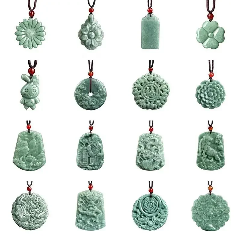 Luxury Gifts Jewelry & Watches Namfleg Mostar - Natural Verde Burmese Jadeite Pingente, Pedra