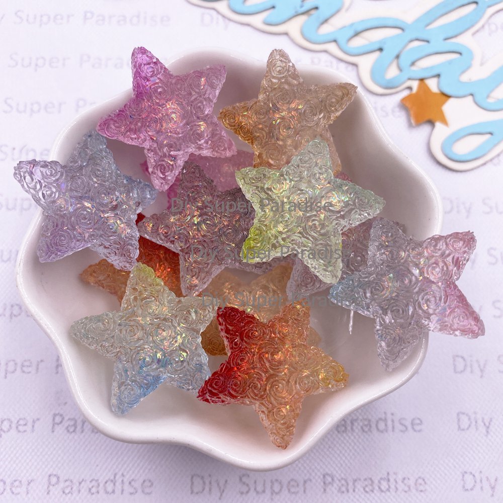 Paradise Jewelry & Watches Dolphin Mall - 10 pçs resina clara doce cor