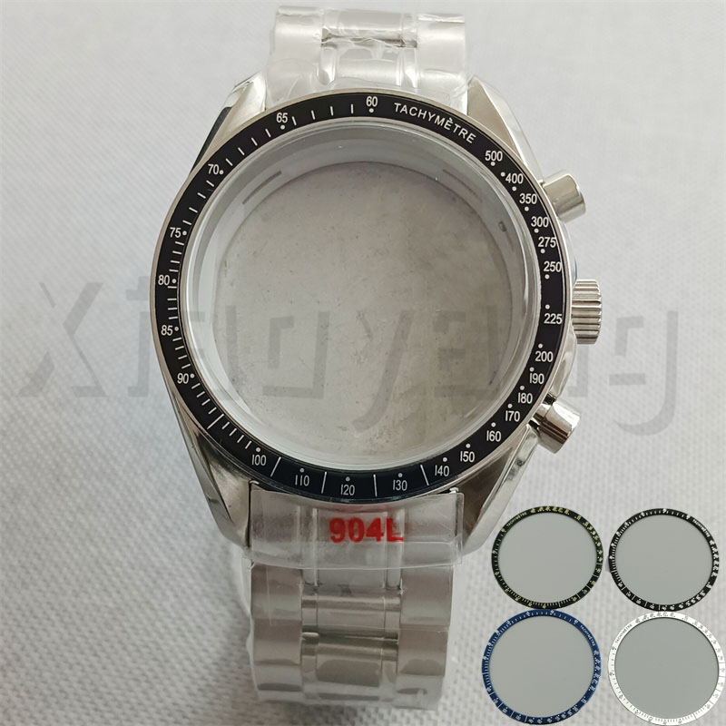 Jewelry Watches Silver - 40mm vk63 caixa de relógio prata