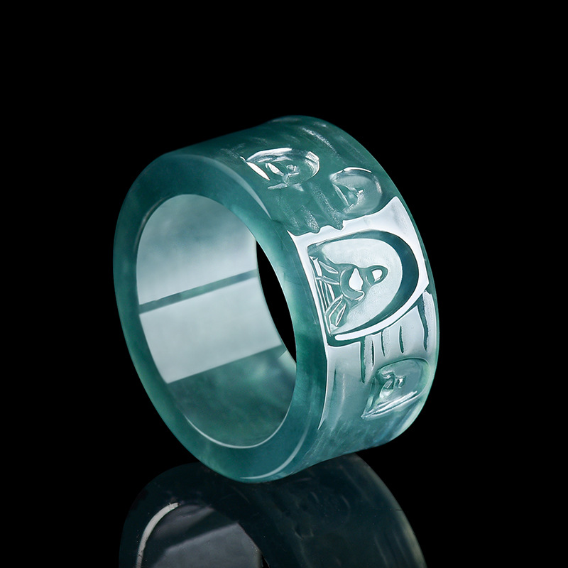 Luxury Gifts Jewelry & Watches Namfleg Mostar - Anel de Buda em Jadeíta Birmanesa