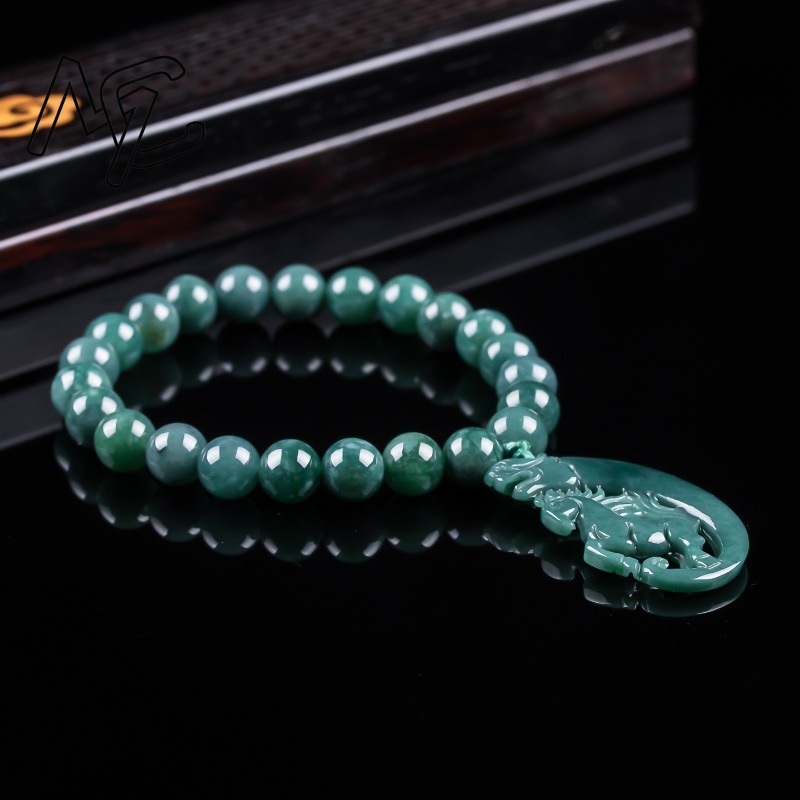 Pulseira de Contas de Jadeíta  - Luxury Gifts Jewelry & Watches Namfleg Mostar avaliação e preço