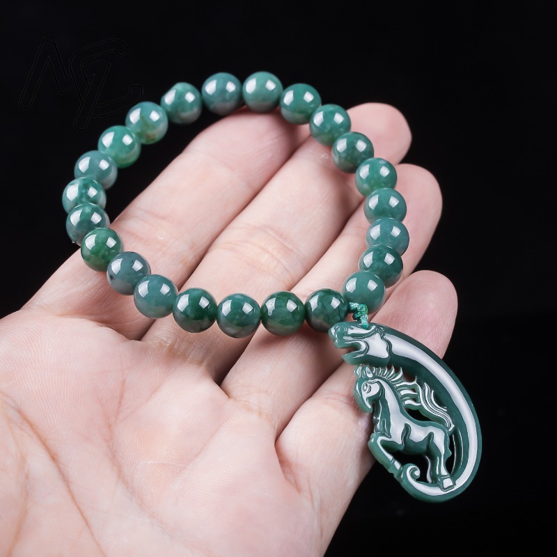 Pulseira de Contas de Jadeíta  - Luxury Gifts Jewelry & Watches Namfleg Mostar avaliação e preço