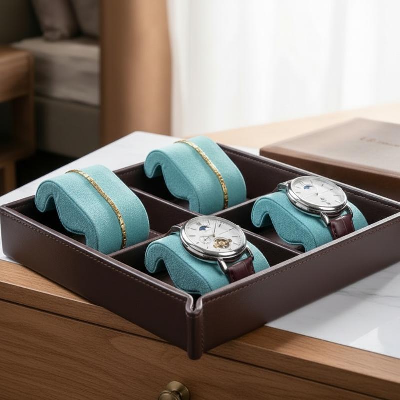 Almofadas para caixa de relógi - Jewelry Watches Box avaliação e preço