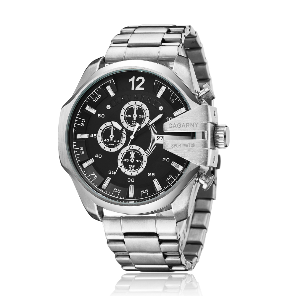 Cagarny marca de luxo à prova  - Jewelry Watches Silver avaliação e preço