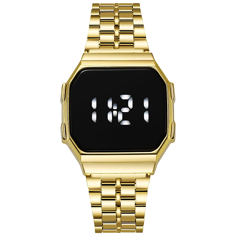 Novo Relógio Digital com Displ - Jewelry Watches Silver avaliação e preço