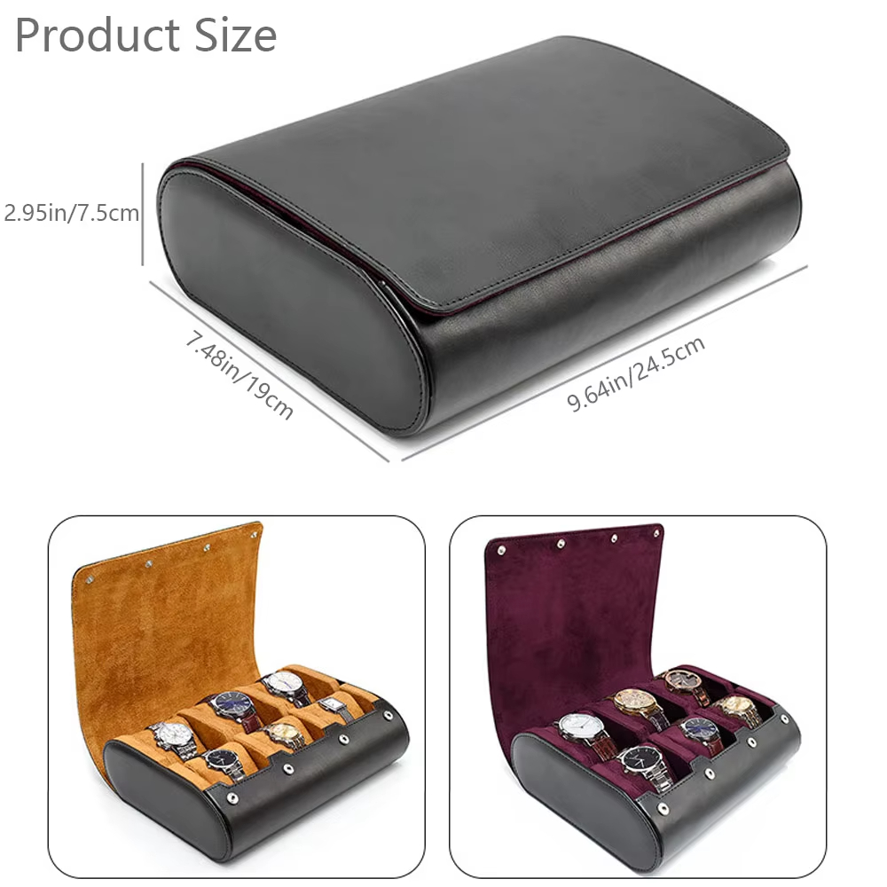 Estojo de Viagem para Relógios - Jewelry Watches Box avaliação e preço