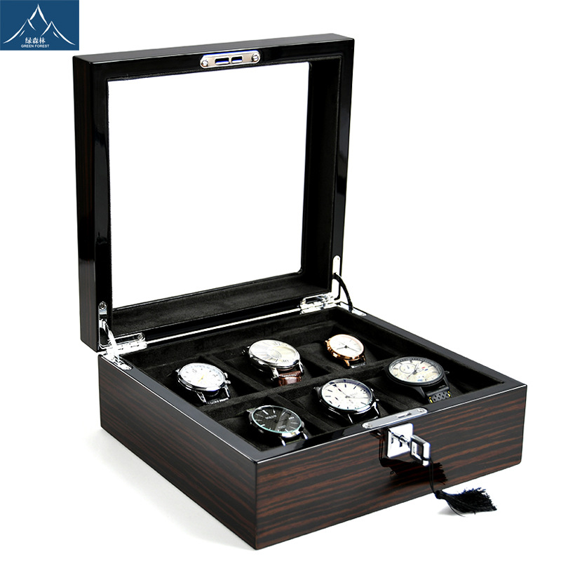 Caixa de madeira Hxl para pian - Jewelry Watches Box avaliação e preço
