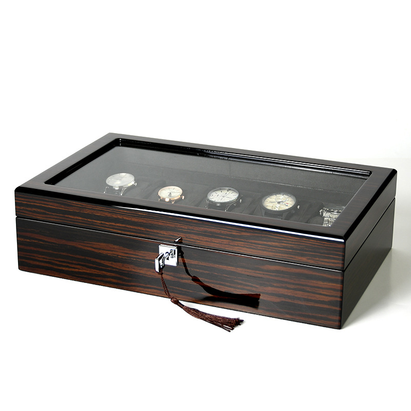 Caixa de madeira Hxl para pian - Jewelry Watches Box avaliação e preço