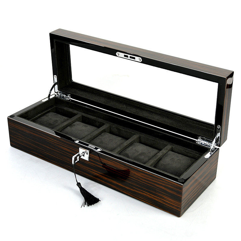 Caixa de madeira Hxl para pian - Jewelry Watches Box avaliação e preço