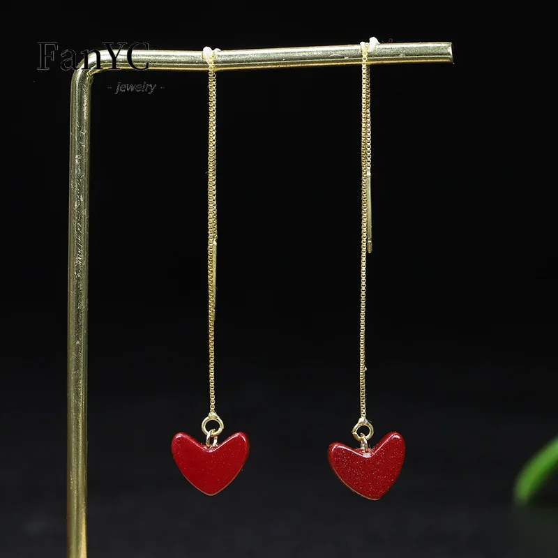 Brincos e colar cinábrio natur - Luxury Gifts Jewelry & Watches Namfleg Mostar avaliação e preço
