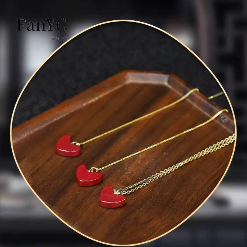 Brincos e colar cinábrio natur - Luxury Gifts Jewelry & Watches Namfleg Mostar avaliação e preço