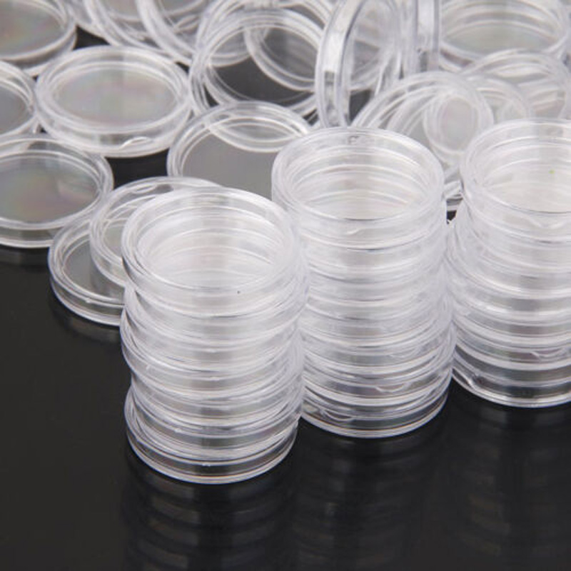 100 Suportes Transparentes Red - Collectors Coins Jewelry & Watches Of Smithtown avaliação e preço