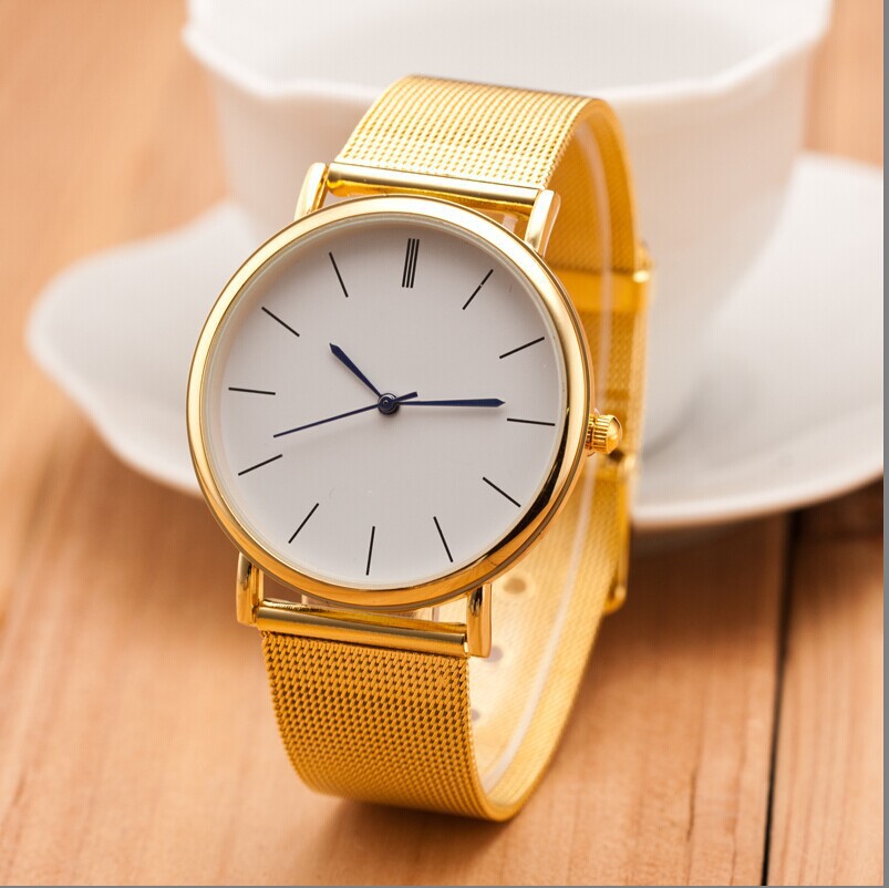 Novo famoso prata casual geneb - Jewelry Watches Silver avaliação e preço