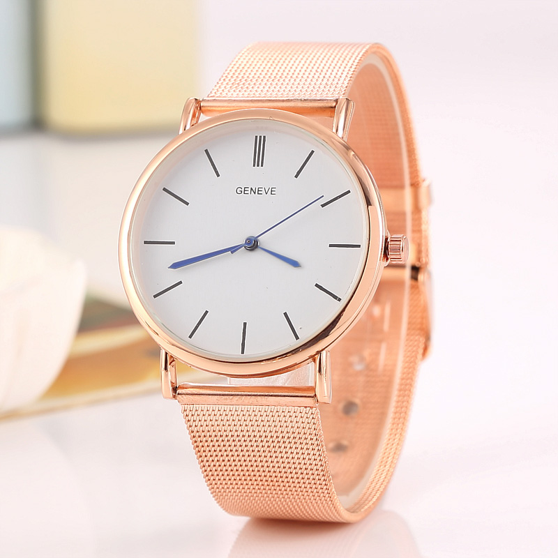 Novo famoso prata casual geneb - Jewelry Watches Silver avaliação e preço