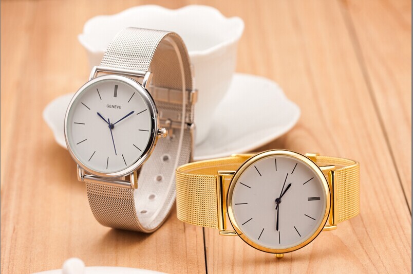 Novo famoso prata casual geneb - Jewelry Watches Silver avaliação e preço