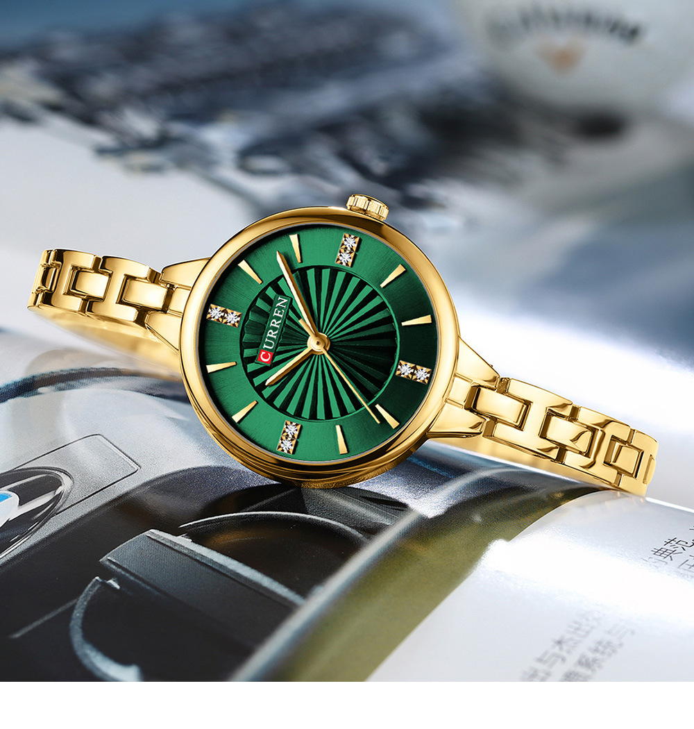 Curren 9097 marca superior rel - Jewelry Watches Silver avaliação e preço