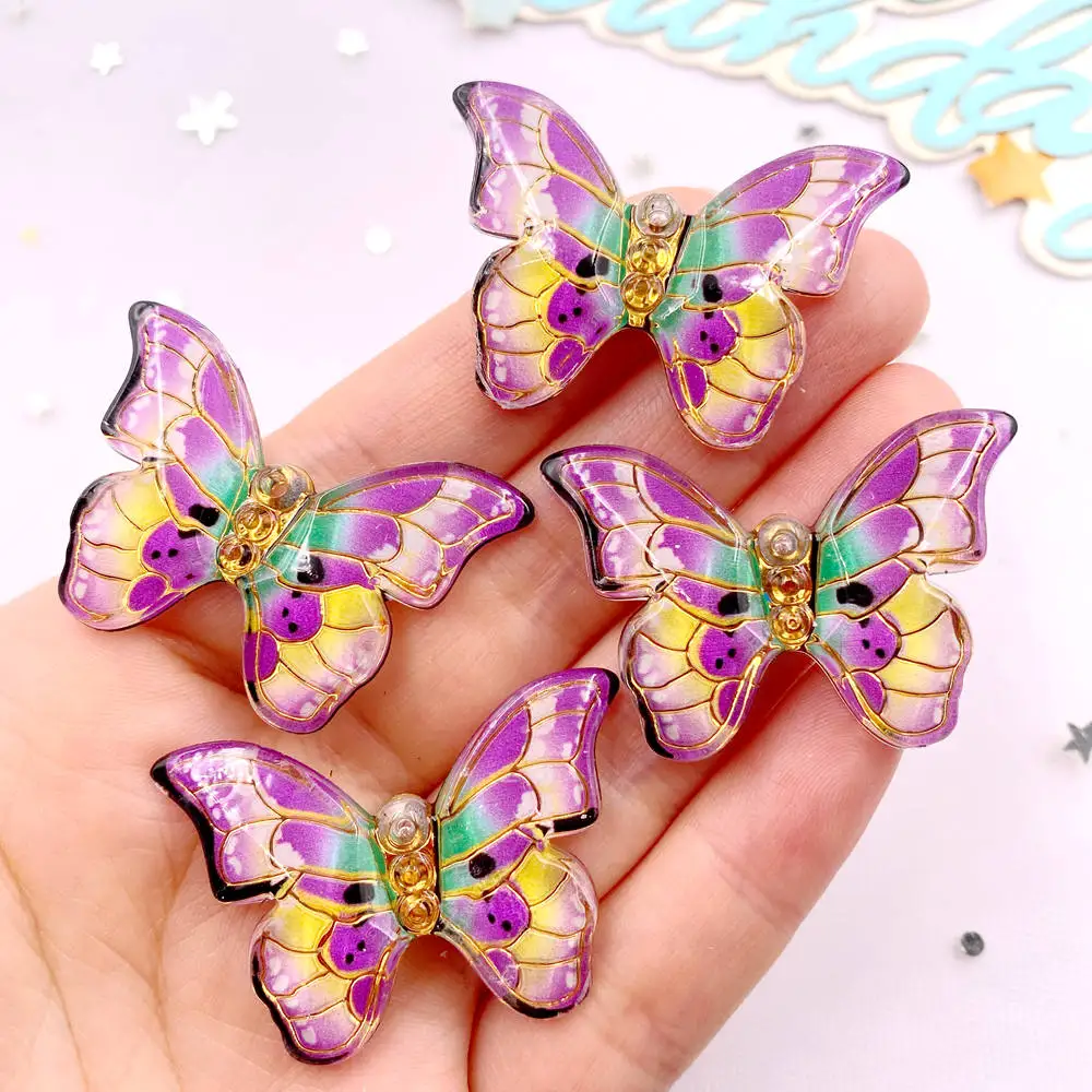 10 pçs colorido bonito borbole - Paradise Jewelry & Watches Dolphin Mall avaliação e preço