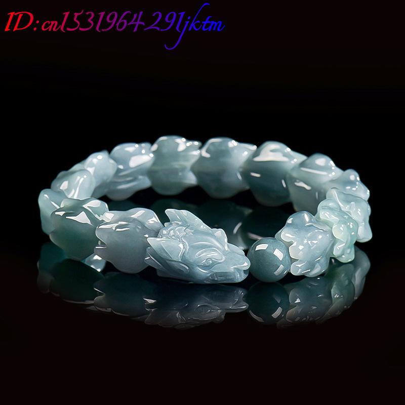 Pulseira de Jade Birmanês Azul - Jewelry & Watches Store avaliação e preço