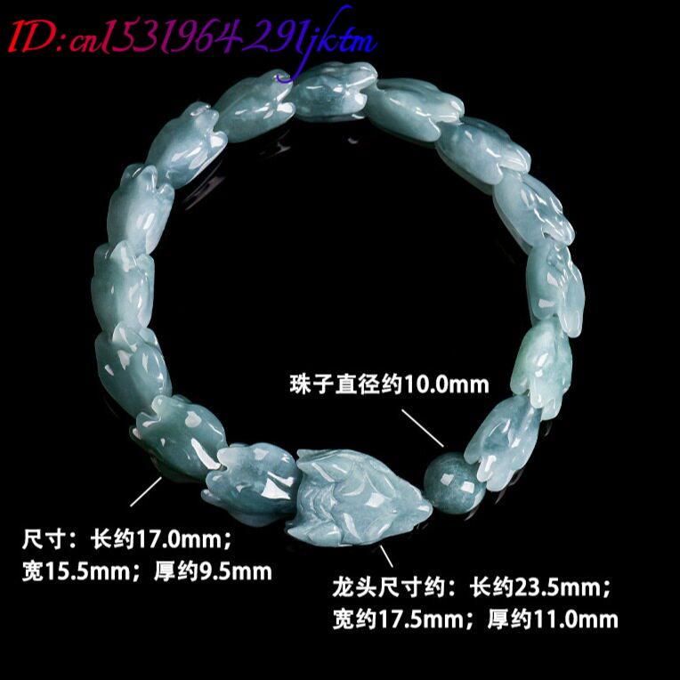 Pulseira de Jade Birmanês Azul - Jewelry & Watches Store avaliação e preço
