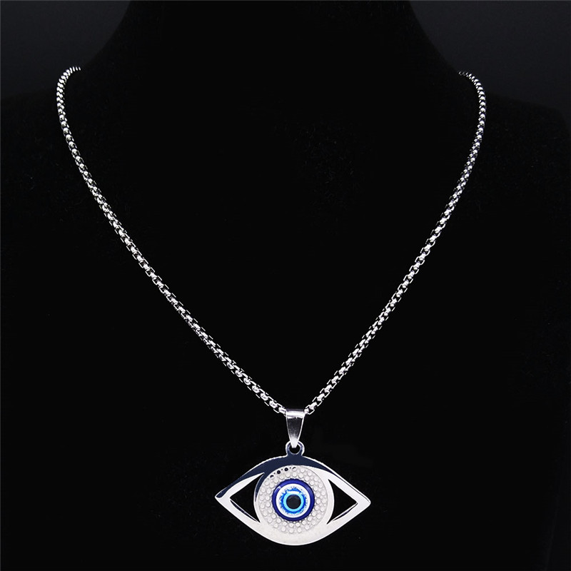 Colar Islâmico Hamsa Olho Greg - Jewelry & Watches Store avaliação e preço
