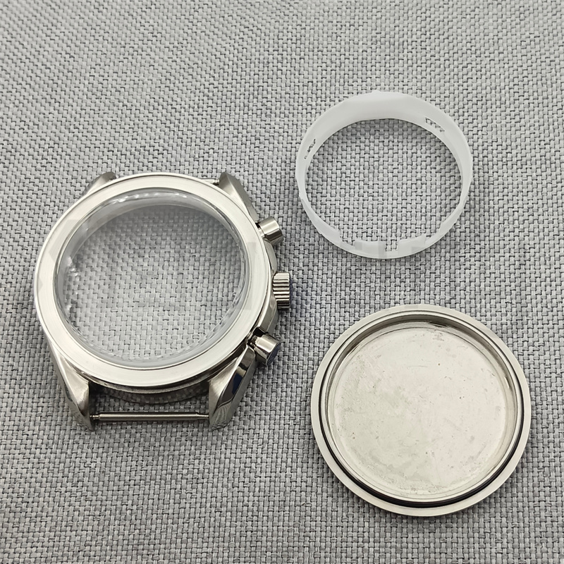 40mm vk63 caixa de relógio pra - Jewelry Watches Silver avaliação e preço