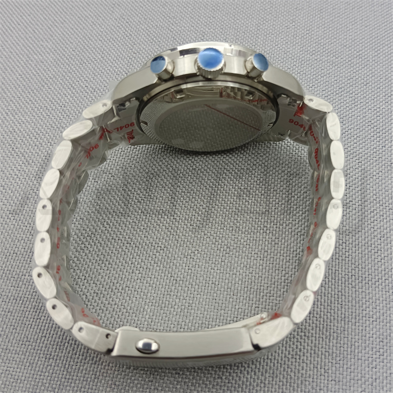 40mm vk63 caixa de relógio pra - Jewelry Watches Silver avaliação e preço