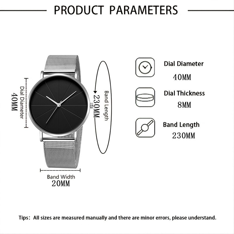 Moda masculina negócios relógi - Jewelry Watches Silver avaliação e preço