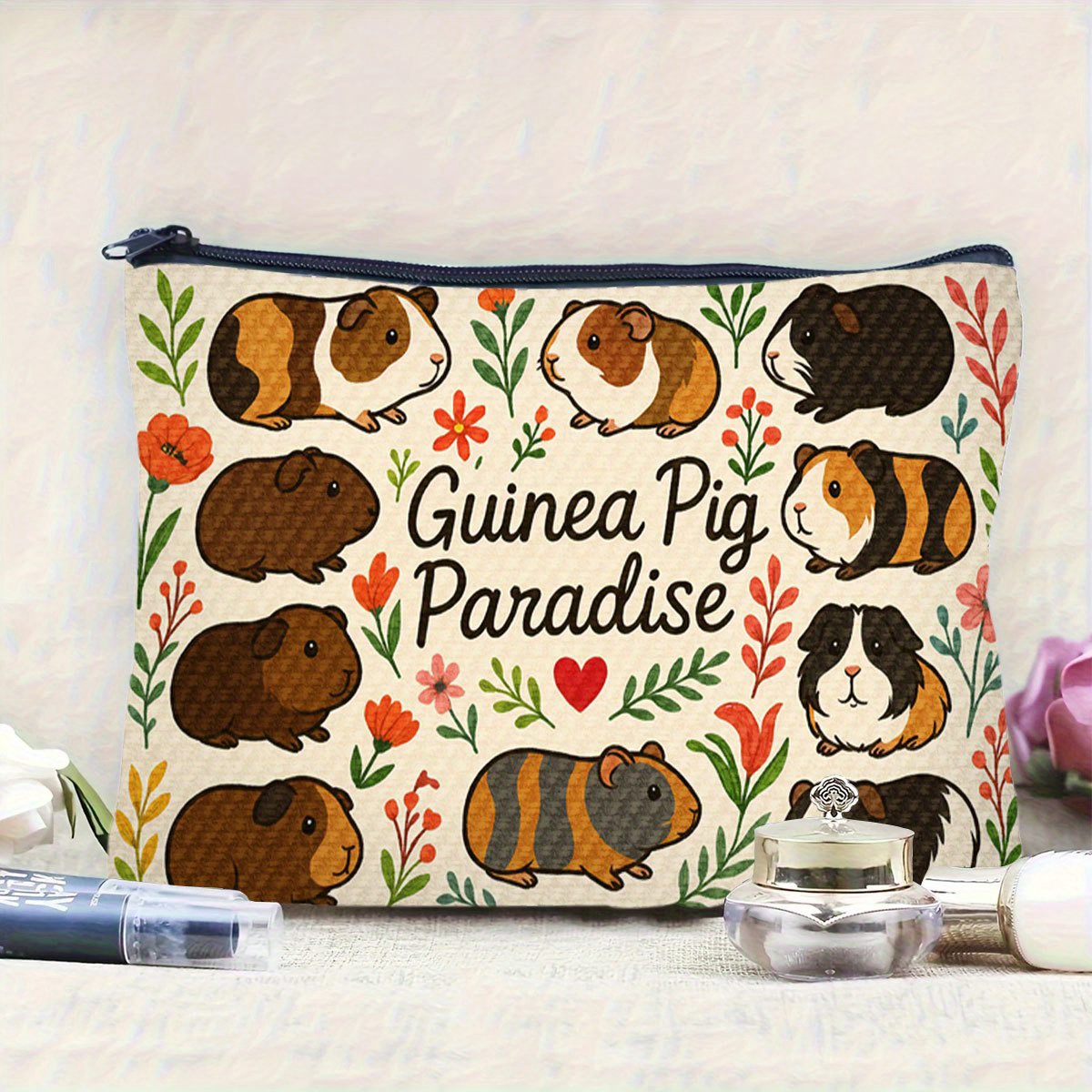 Bolsa de maquiagem A Guinea Pi - Paradise Jewelry & Watches Dolphin Mall avaliação e preço