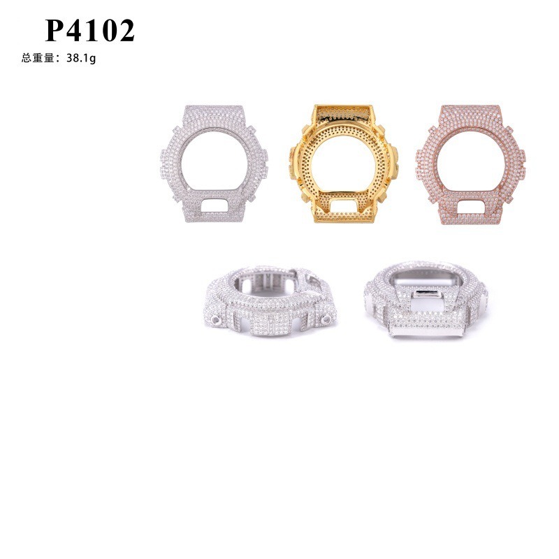 Estojo de Relógio Hip Hop Blin - Jewelry Watches Silver avaliação e preço